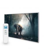 795x1195 Jungle Elephant Picture Nexus Wi-Fi Infrared Heating Panel 900w - Electric Wall Panel Heater